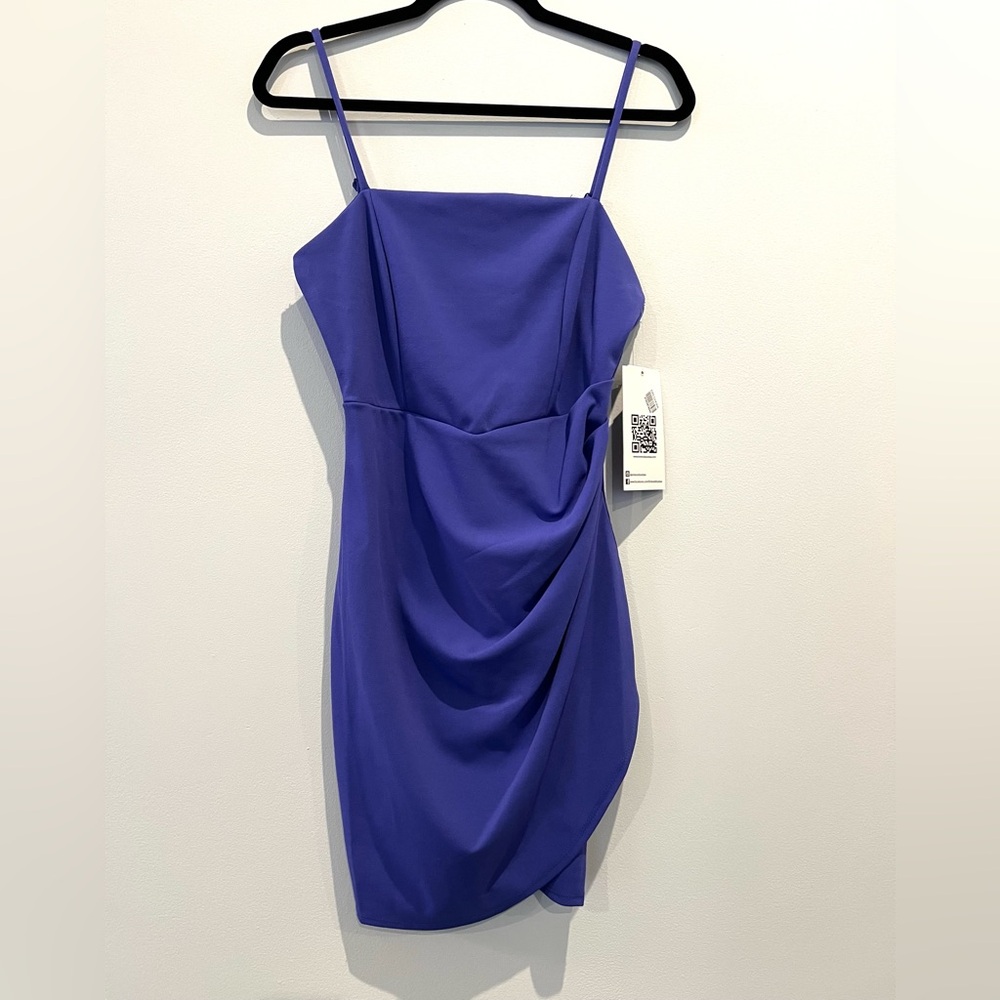 Emerald Sundae Indigo Purple Blue Mini Dress New NWT Size M